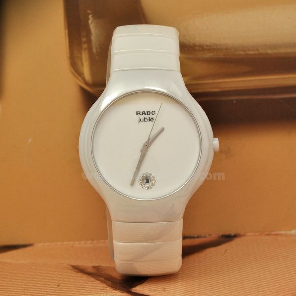 Rado Jubile Ceramica Mens Watch White Face
